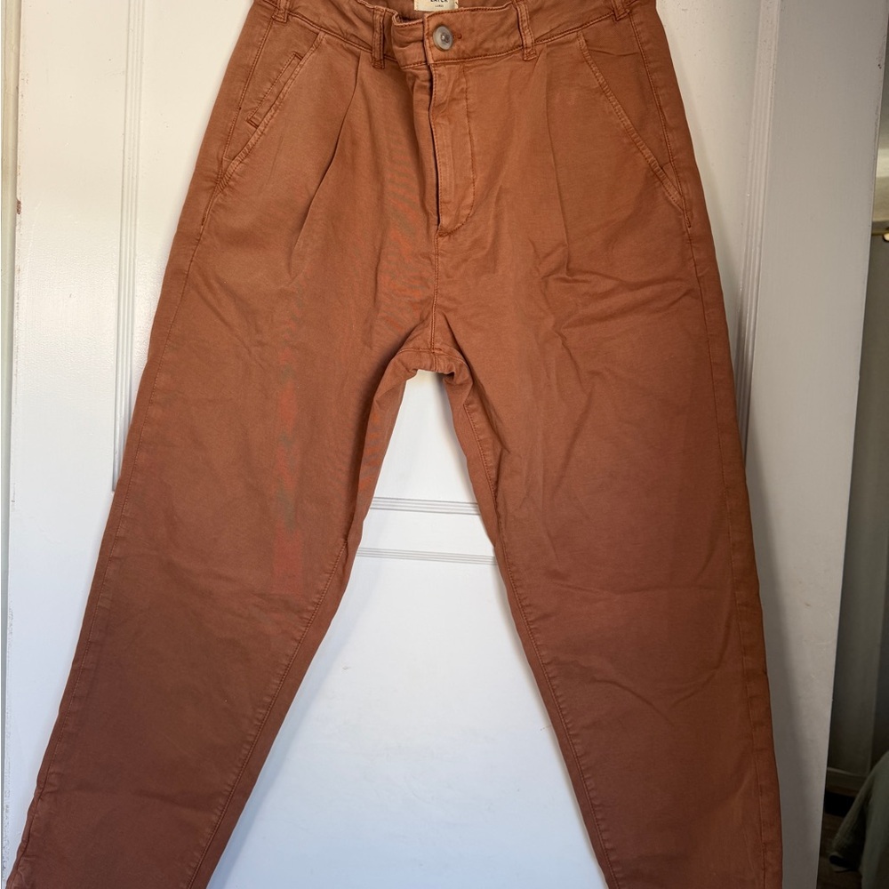 Marine Layer Men's Rust Brown Pants